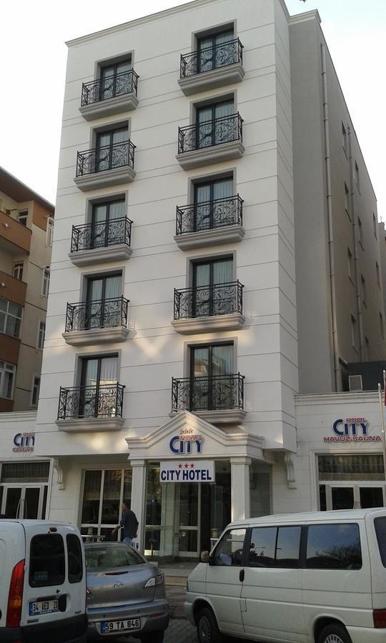 Hotel City Cerkezkoy Bagian luar foto