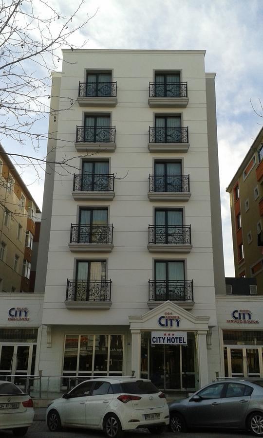 Hotel City Cerkezkoy Bagian luar foto